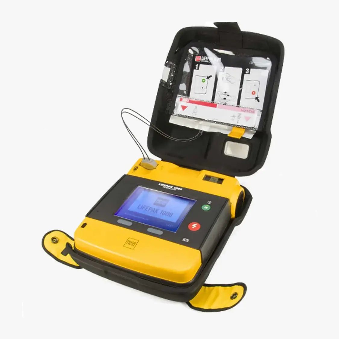 Physio Control LIFEPAK 1000 AED with-case-open_1200x1200